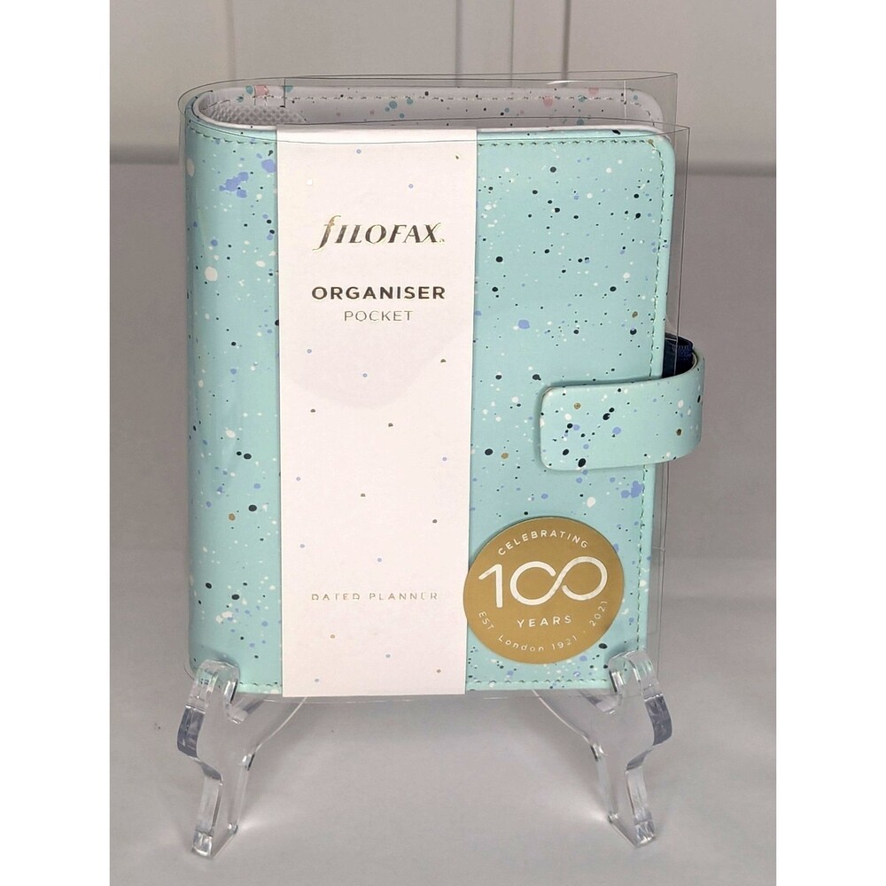 Filofax Pocket Patterns Organizer - Expressions, Mint, Multilingual, 2024 NEW